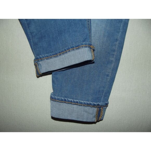 Old Navy Jeans Womens 6 x26" Boyfriend Straight Droit Mid Rise Stretch Crop blue - Picture 6 of 8